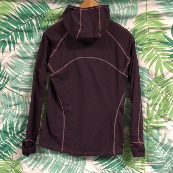 REI Purple hoodie long sleeve thumb holes size S - Picture 2 of 8